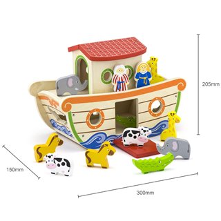 Noah's ark shape sorter